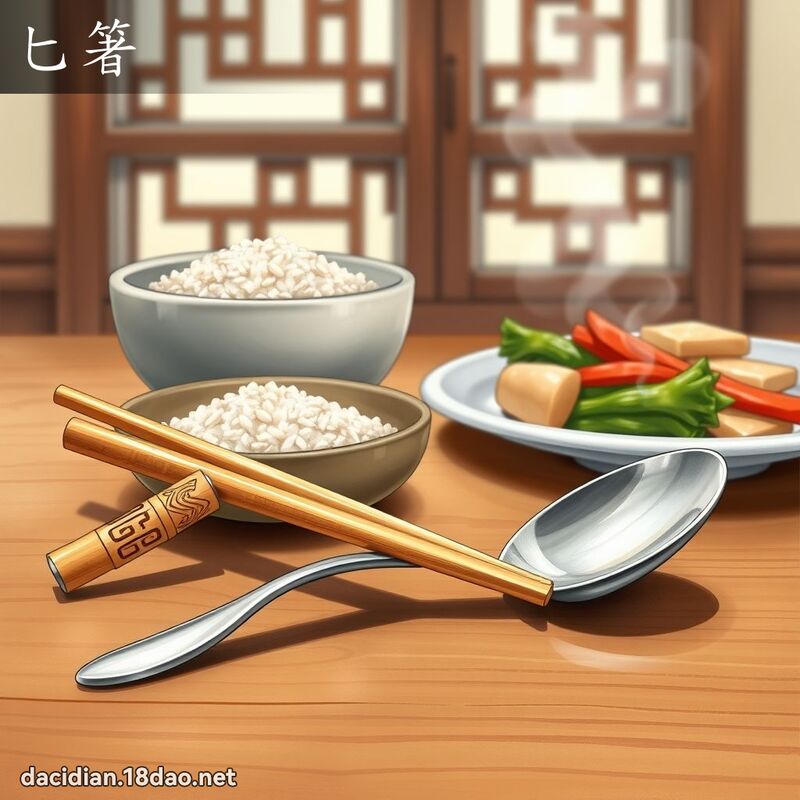 匕箸 - 國語大辭典配圖