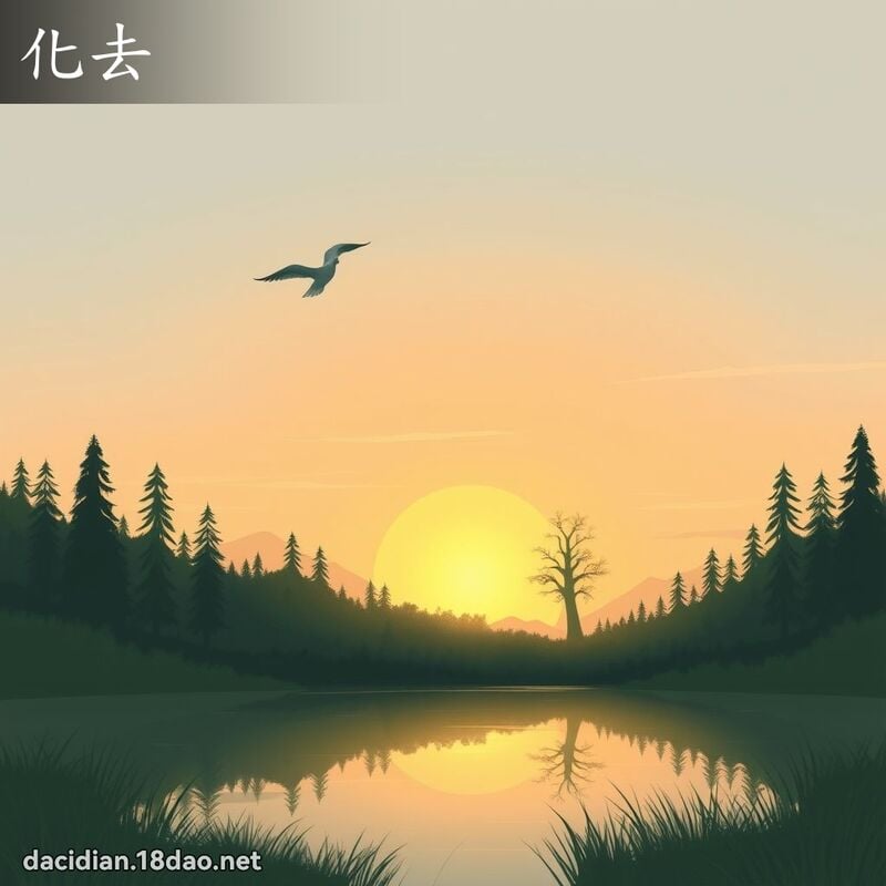 化去 - 国语大辞典配图