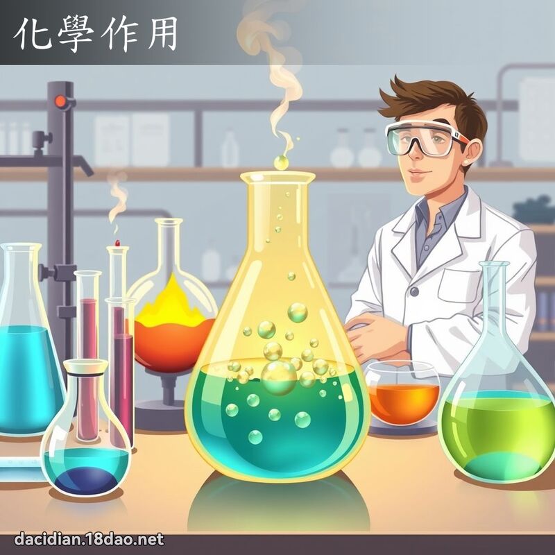 化學作用 - 國語大辭典配圖