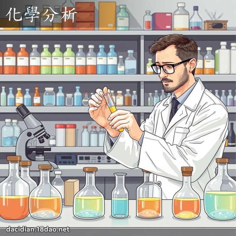 化學分析 - 國語大辭典配圖