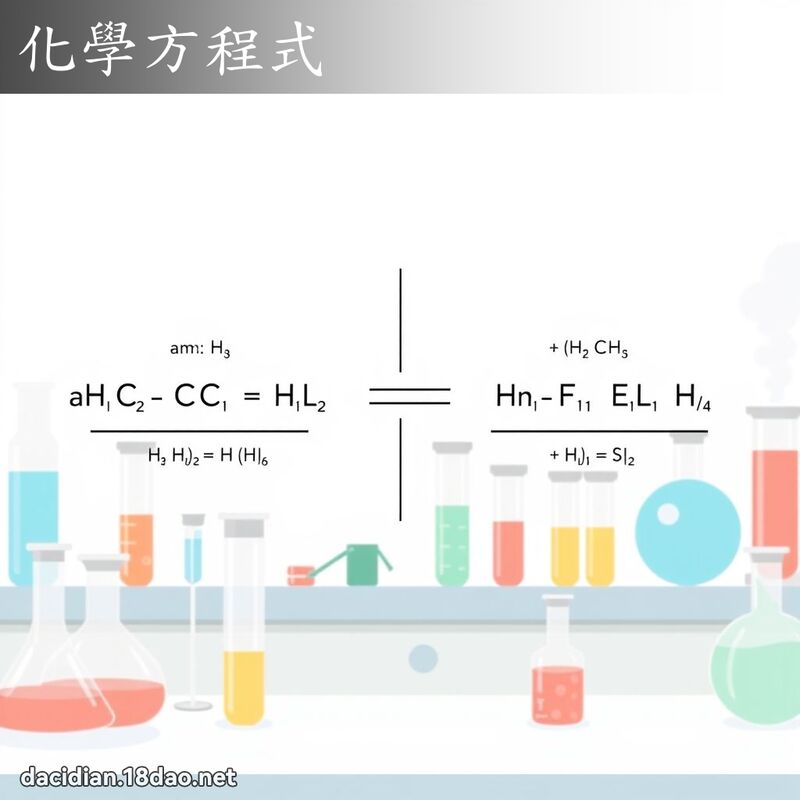 化學方程式 - 國語大辭典配圖