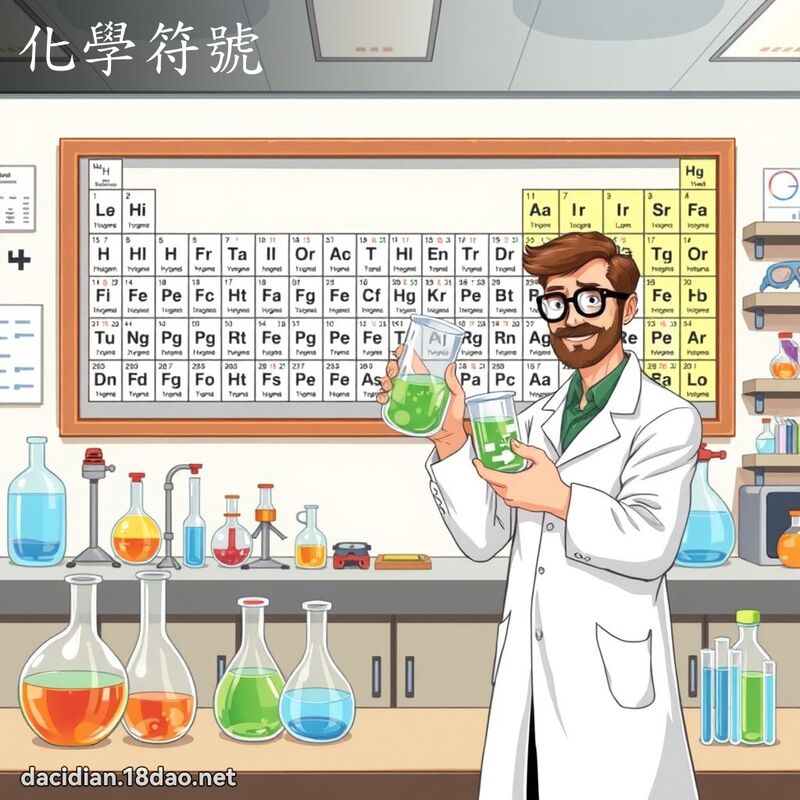 化學符號 - 國語大辭典配圖