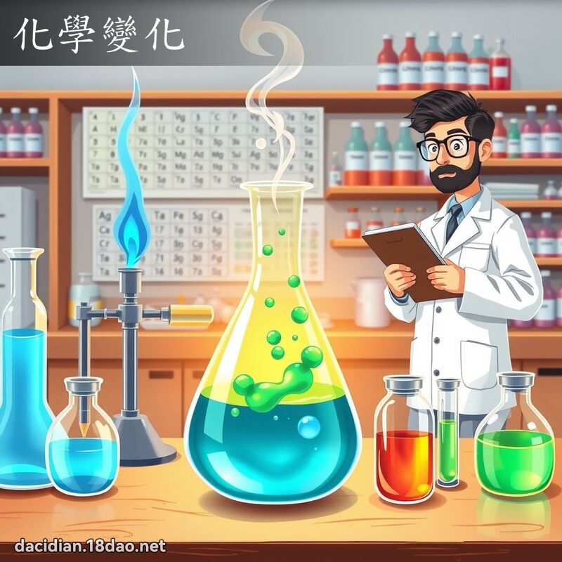 化学变化 - 国语大辞典配图