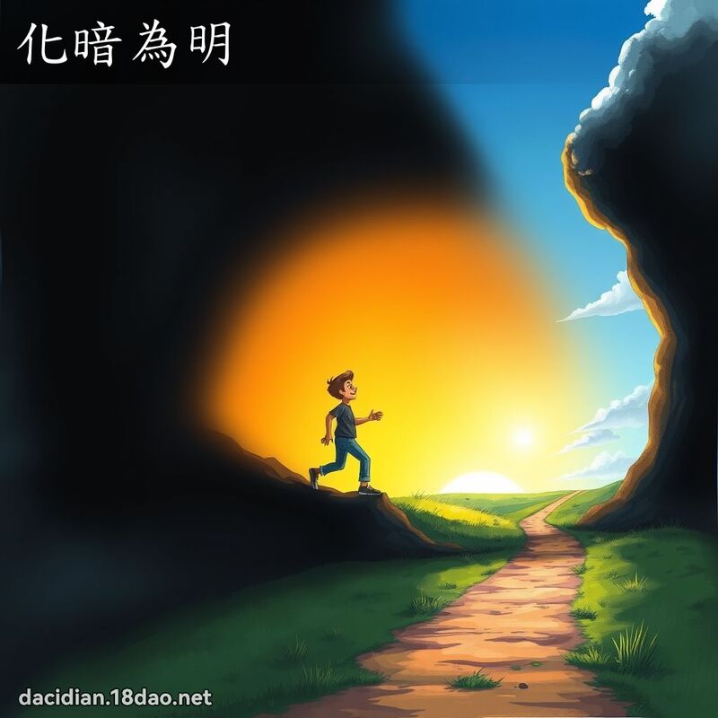 化暗為明 - 國語大辭典配圖