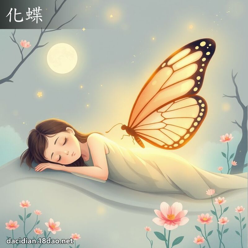 化蝶 - 國語大辭典配圖