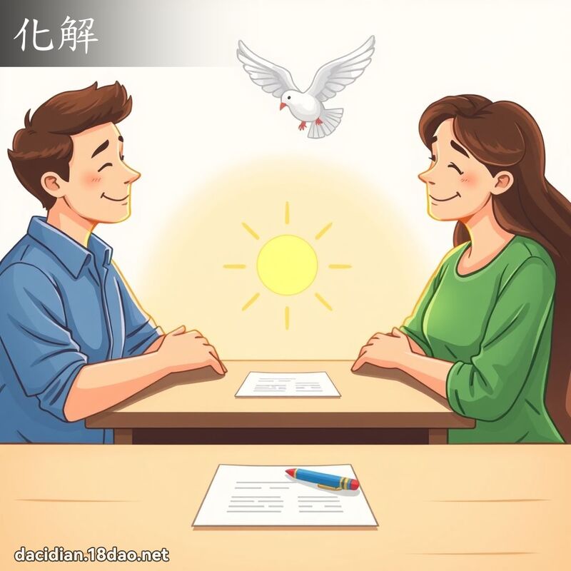 化解 - 国语大辞典配图