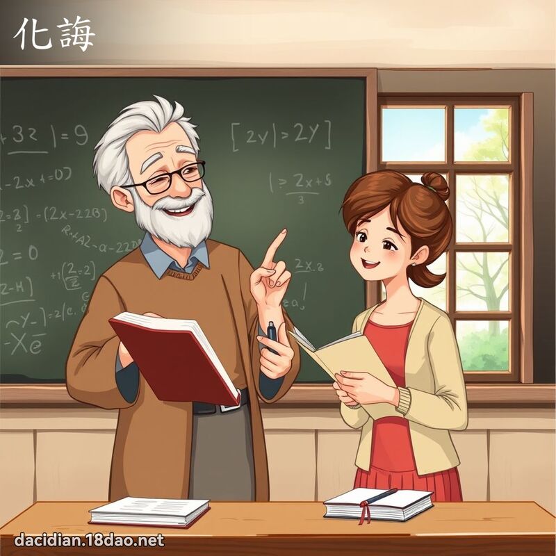 化诲 - 国语大辞典配图