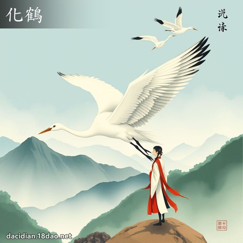 化鹤 - 国语大辞典配图
