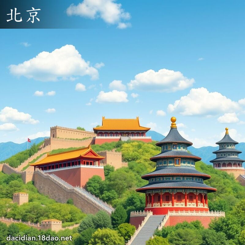 北京 - 國語大辭典配圖
