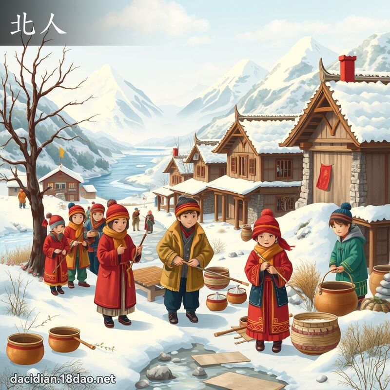 北人 - 國語大辭典配圖
