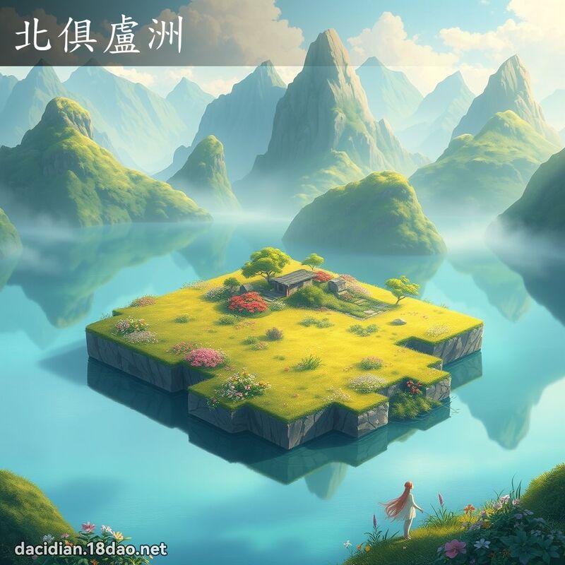 北俱盧洲 - 國語大辭典配圖