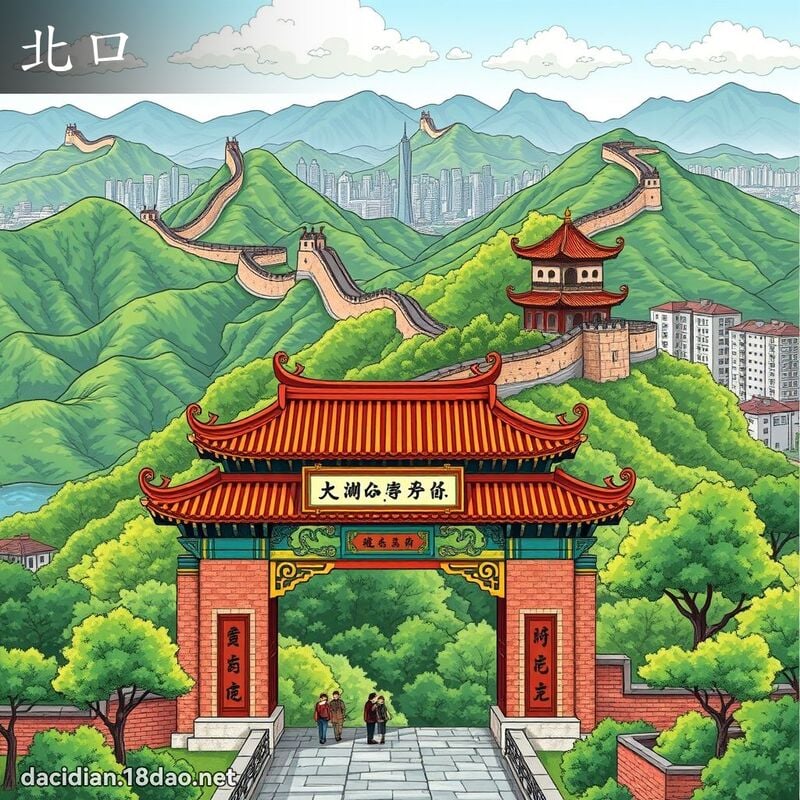 北口 - 国语大辞典配图