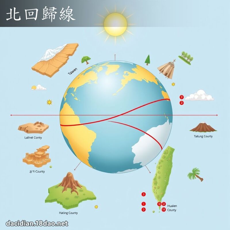 北回归线 - 国语大辞典配图