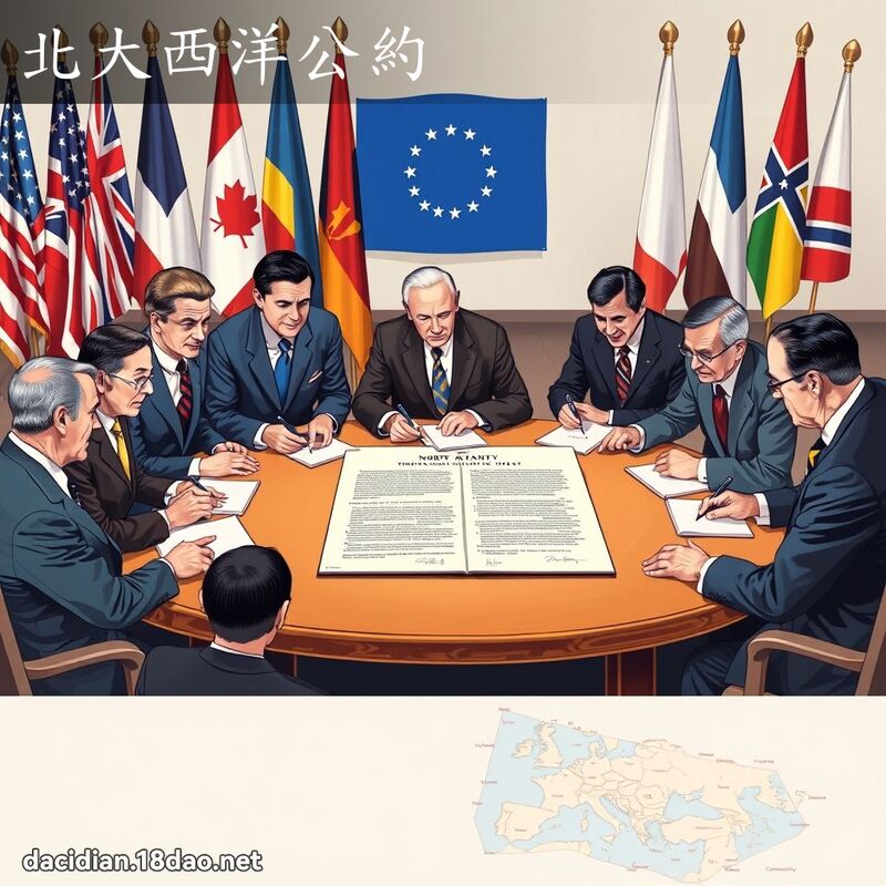 北大西洋公約 - 國語大辭典配圖