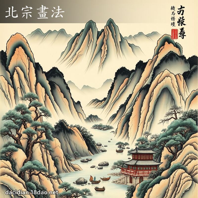 北宗画法 - 国语大辞典配图