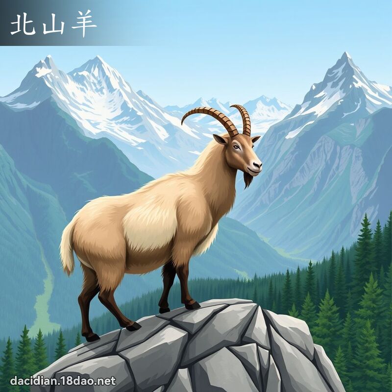 北山羊 - 国语大辞典配图