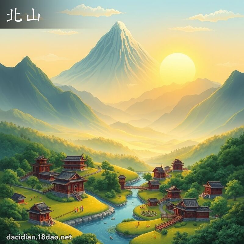北山 - 国语大辞典配图