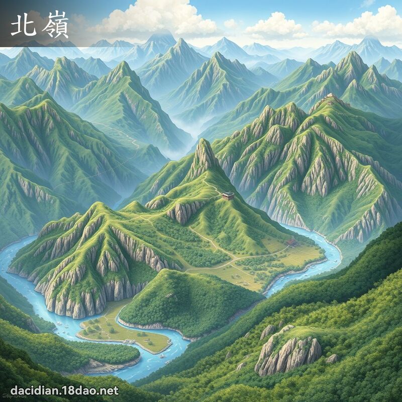 北岭 - 国语大辞典配图