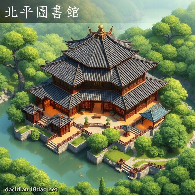 北平圖書館 - 國語大辭典配圖