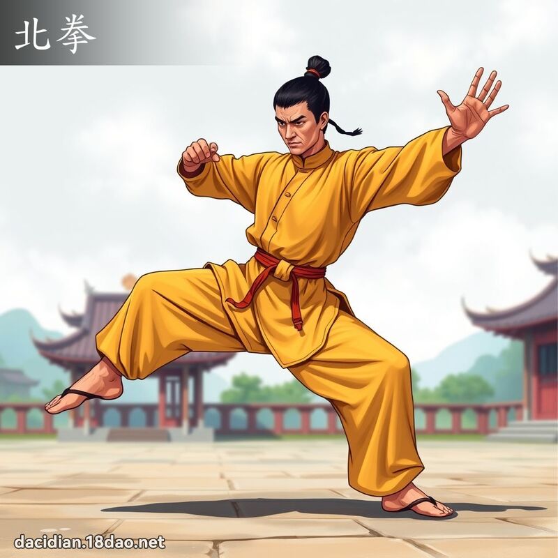 北拳 - 國語大辭典配圖