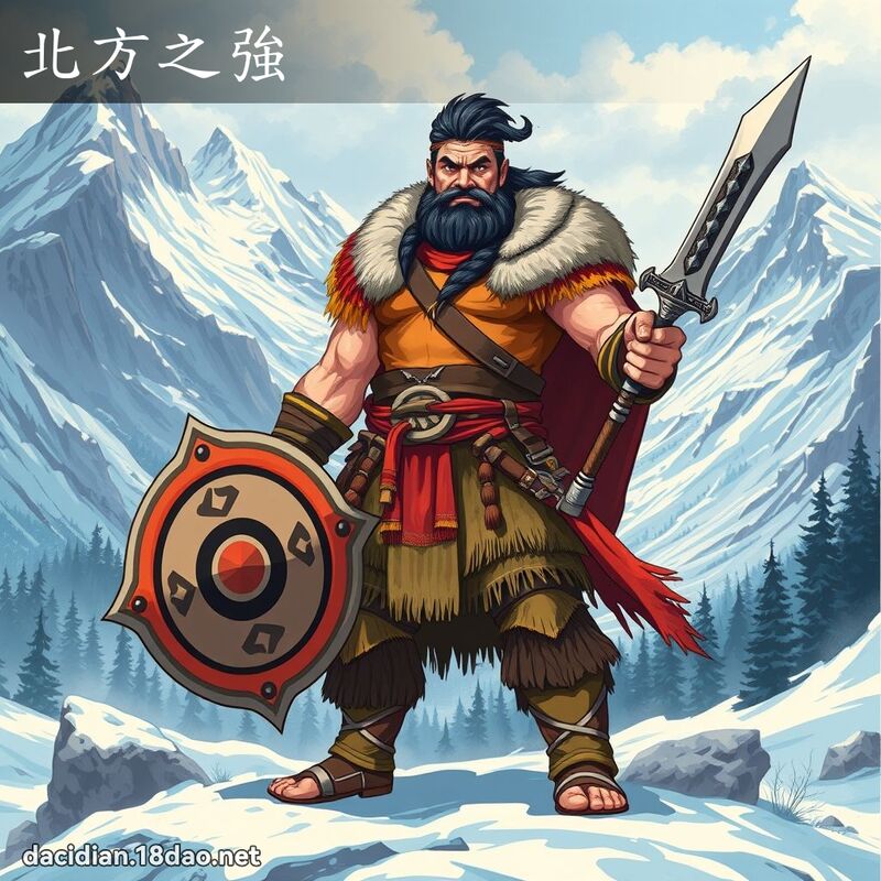 北方之强 - 国语大辞典配图