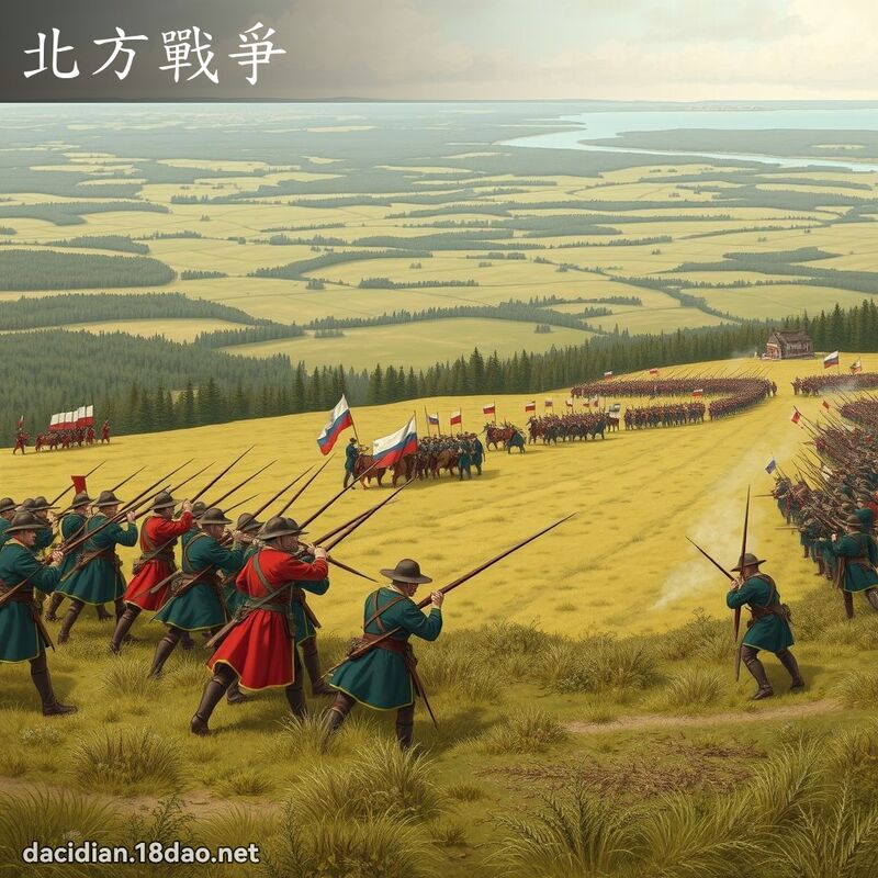 北方戰爭 - 國語大辭典配圖