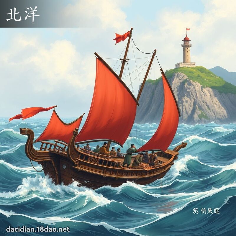 北洋 - 國語大辭典配圖
