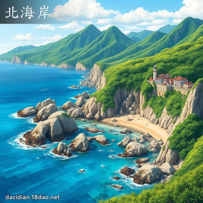 北海岸 - 国语大辞典配图