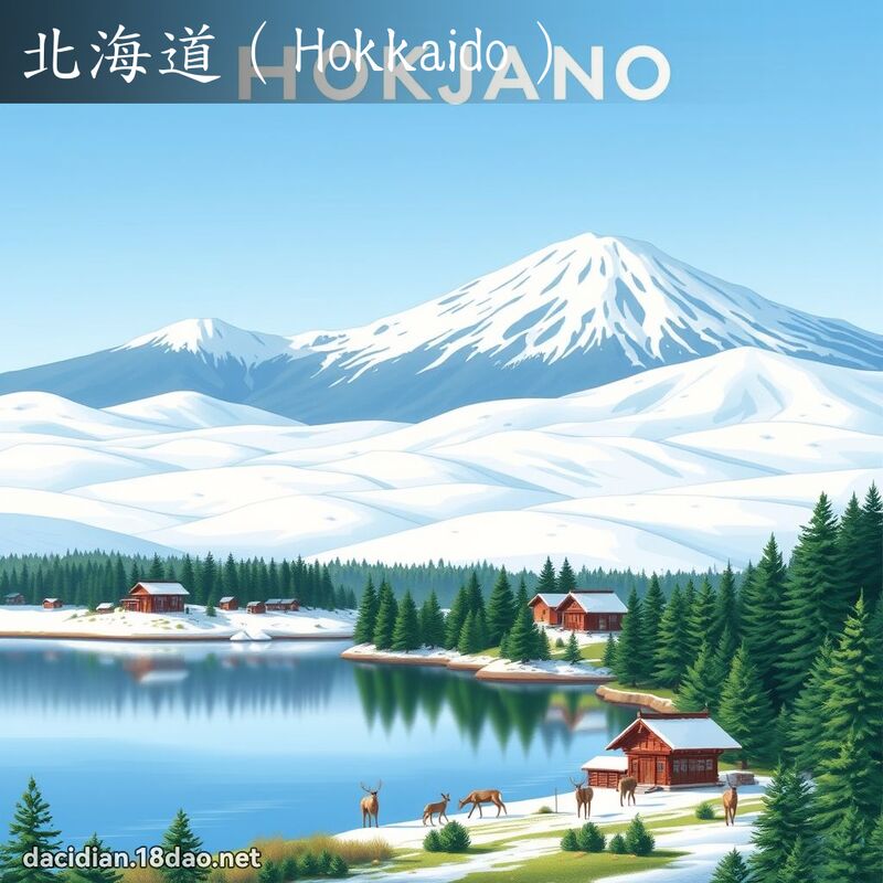 北海道（Hokkaido） - 国语大辞典配图