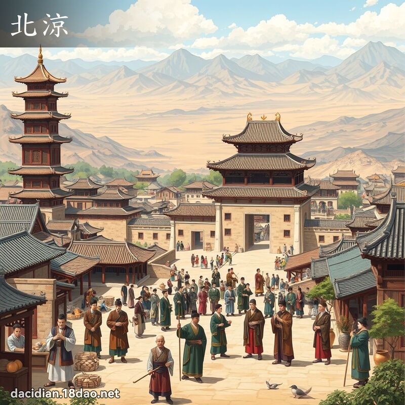 北凉 - 国语大辞典配图