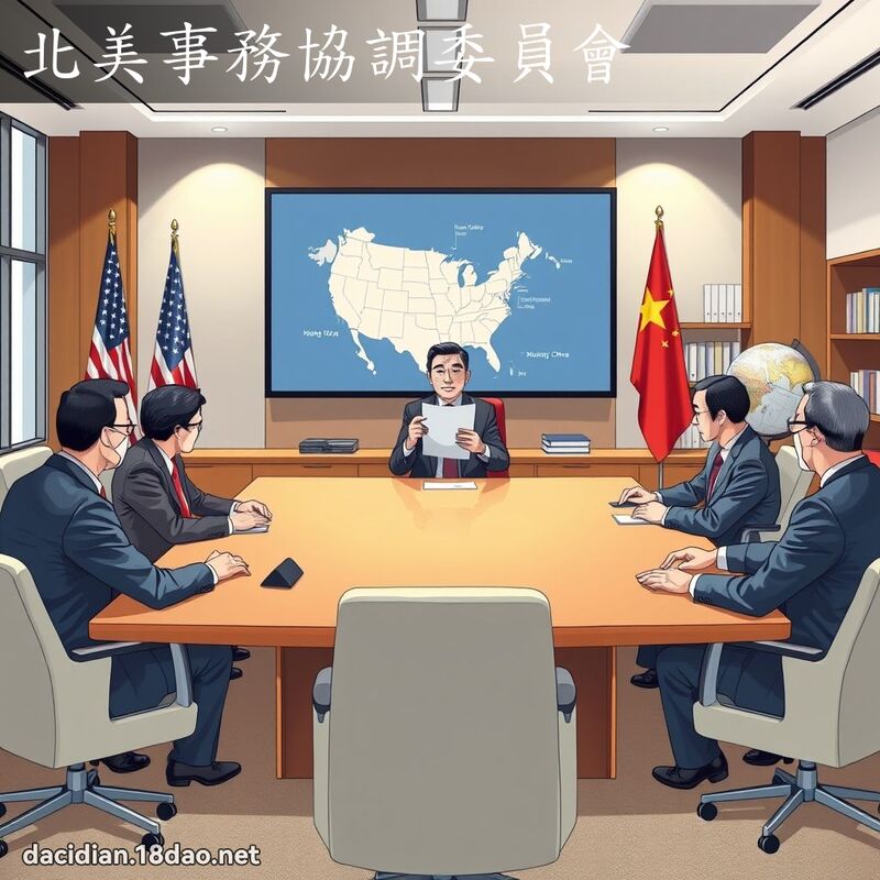 北美事务协调委员会 - 国语大辞典配图