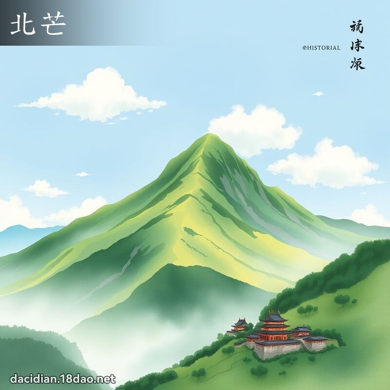 北芒 - 国语大辞典配图
