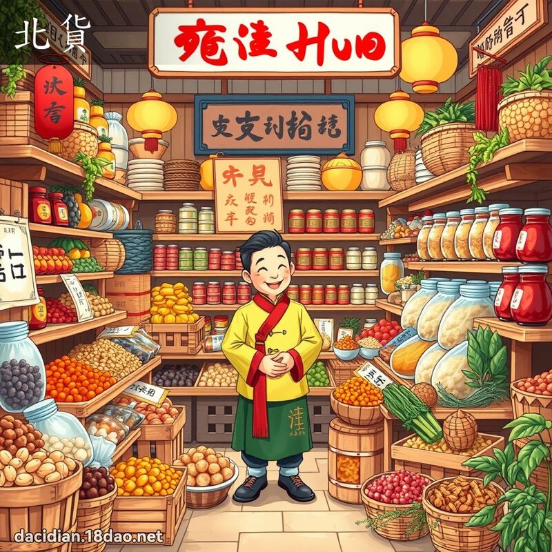 北貨 - 國語大辭典配圖