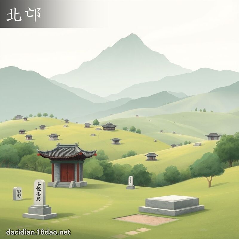 北邙 - 国语大辞典配图