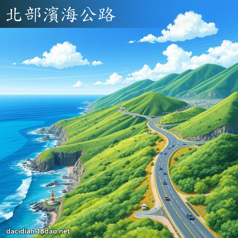 北部濱海公路 - 國語大辭典配圖