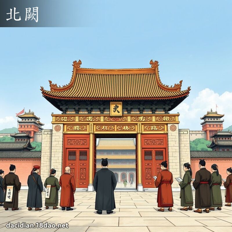 北闕 - 国语大辞典配图