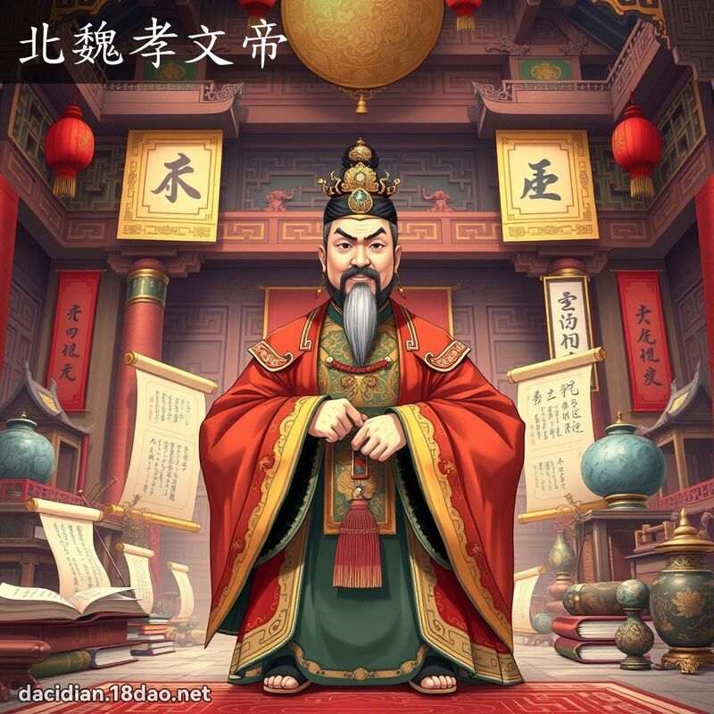 北魏孝文帝 - 国语大辞典配图