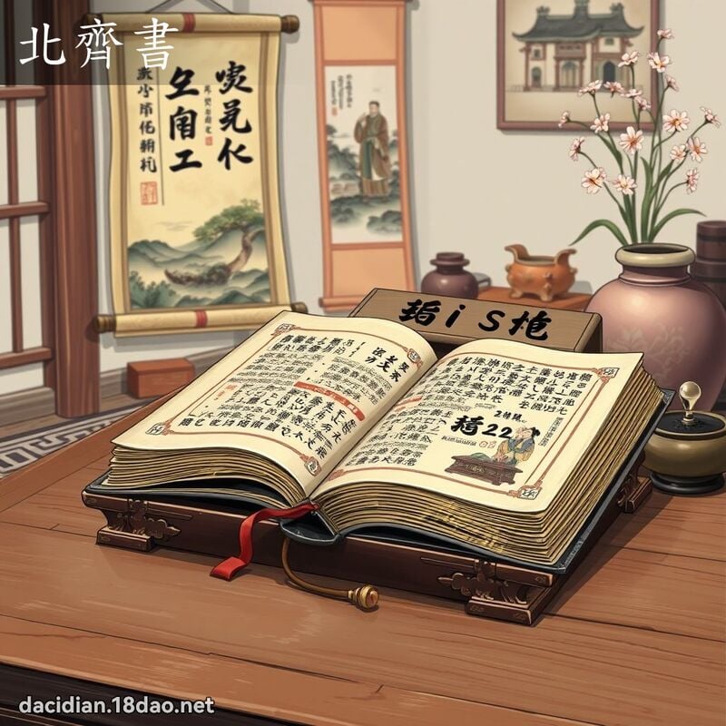 北齊書 - 國語大辭典配圖