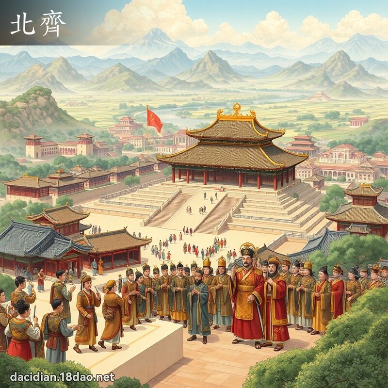 北齊 - 國語大辭典配圖