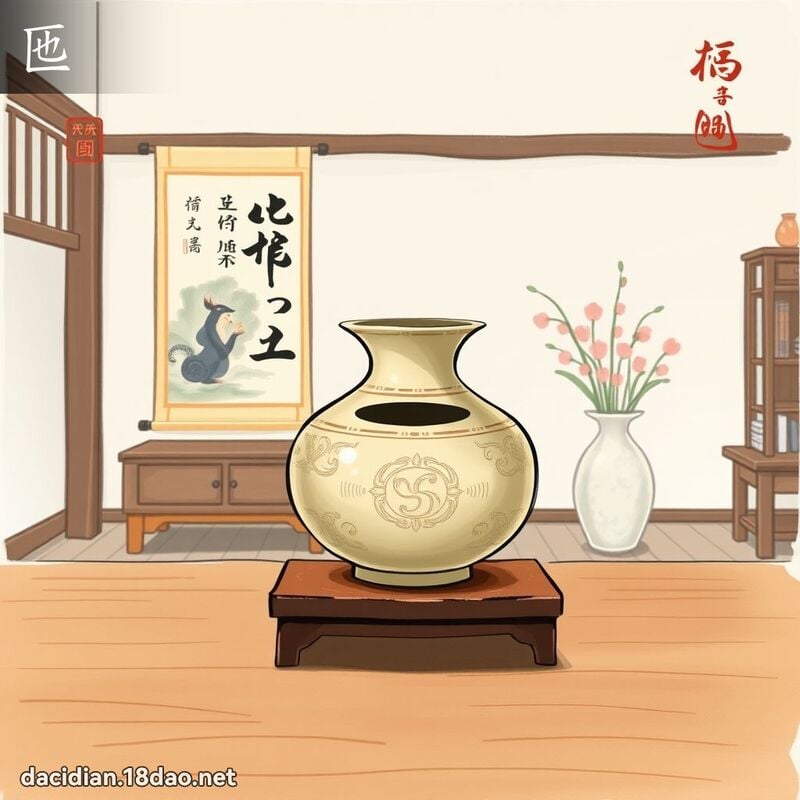 匜 - 國語大辭典配圖