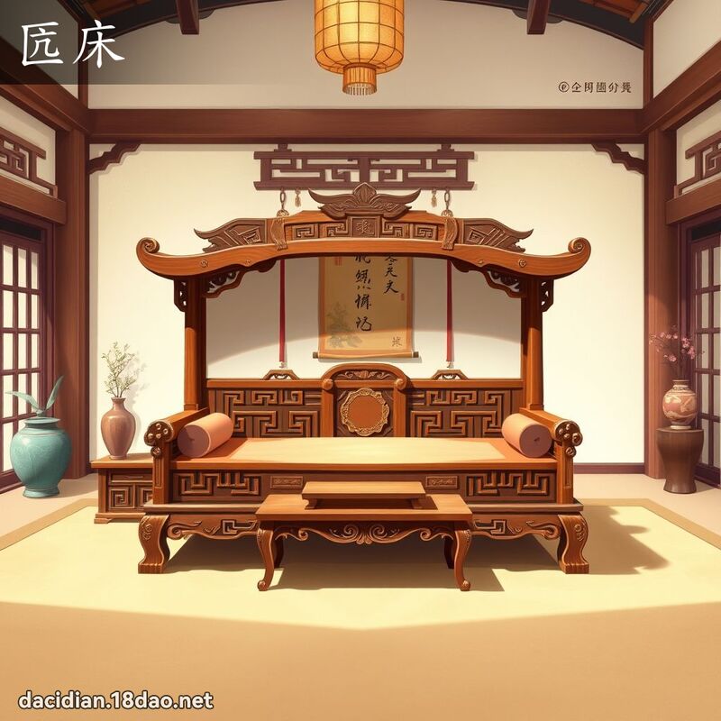 匟床 - 国语大辞典配图