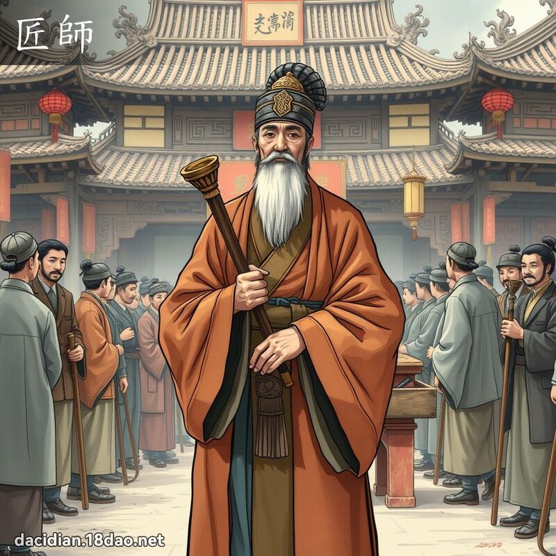 匠師 - 國語大辭典配圖