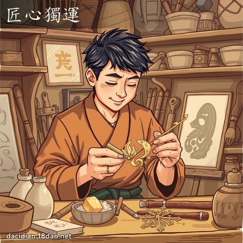 匠心独运 - 国语大辞典配图