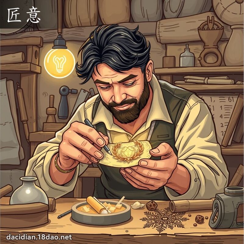匠意 - 国语大辞典配图