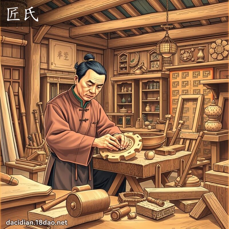 匠氏 - 国语大辞典配图