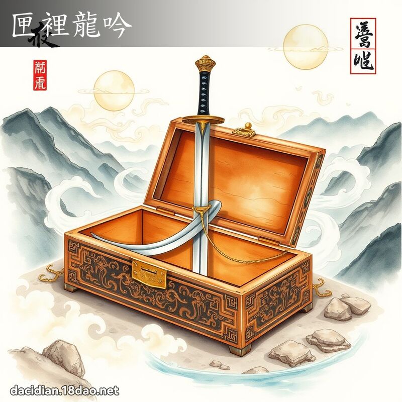匣裡龍吟 - 國語大辭典配圖