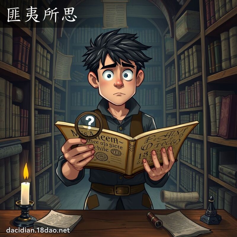 匪夷所思 - 國語大辭典配圖