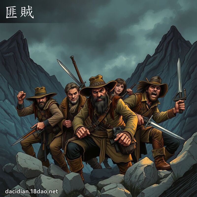 匪贼 - 国语大辞典配图