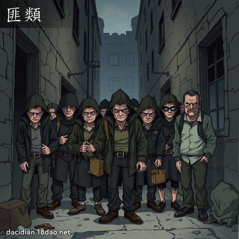 匪类 - 国语大辞典配图