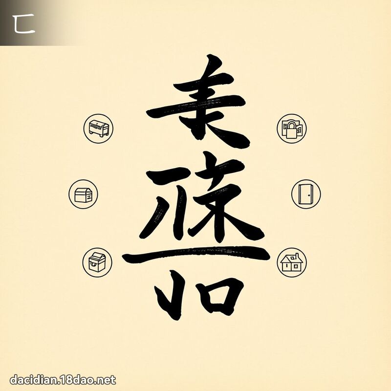 匸 - 國語大辭典配圖